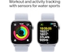 Apple Watch Series 10 GPS + LTE 42mm Aluminium (silver) Smartwatches