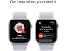 Apple Watch Series 10 GPS + LTE 42mm Aluminium (silver) Smartwatches