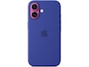 Apple iPhone 16 Silikonskal (ultramarin) Skydd