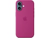 Apple iPhone 16 Silikonskal (lila fuchsia) Skydd