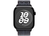 Apple Watch 46mm Nike Sport Loop (black/blue) Armband