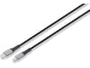 Andersson flätad USB-C till Lightning-kabel 1,5m (svart) 2pk USB-kablar