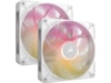 Corsair iCUE LINK RX140 RGB MAX Fläkt 2pk (vit) Fläkt
