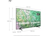 Samsung 75" DU8005 4K Crystal UHD Smart TV TU75DU8005K 70 - 79 tums TV