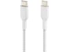 Belkin USB-C kabel 2m (vit) USB-kablar