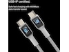 Belkin USB-C kabel 2m (vit) USB-kablar