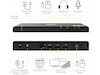 Port Design Docking Station Type C Office 3x4K 85W Dockningsstation och USB-hub