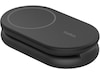 Belkin 2-i-1 15W magnetisk hopfällbar trådlös laddare (svart) Trådlös laddare
