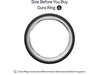 Oura Ring 4 Smart Ring str. 13 (svart) -B-Grade Demo tillbehör till mobiler & smartwatches