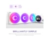 NZXT Kraken 420 Elite V2 RGB Kylare (vit) CPU - Vattenkylning