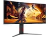 AOC 34" curved gamingskärm CU34G4Z Datorskärm