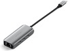 Satechi 4-in-1 USB-C och Ethernet docking (rymdgrå) -B-Grade Demo övrigt i datorer