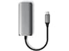 Satechi 4-in-1 USB-C och Ethernet docking (rymdgrå) -B-Grade Demo övrigt i datorer