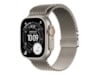 Apple Watch Ultra 3 49mm GPS + LTE Titan (naturlig) Smartwatches