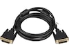 DVI-D kabel 2m (svart) Skärmkablar