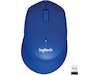 Logitech M330 Silent Plus Trådlös Blå Mus
