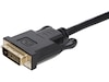 Displayport till DVI-D kabel 1m (svart) Skärmkablar