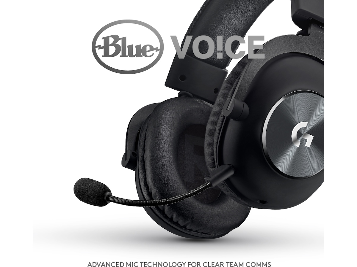 Logitech G Pro X Gamingheadset (svart) Gamingheadset