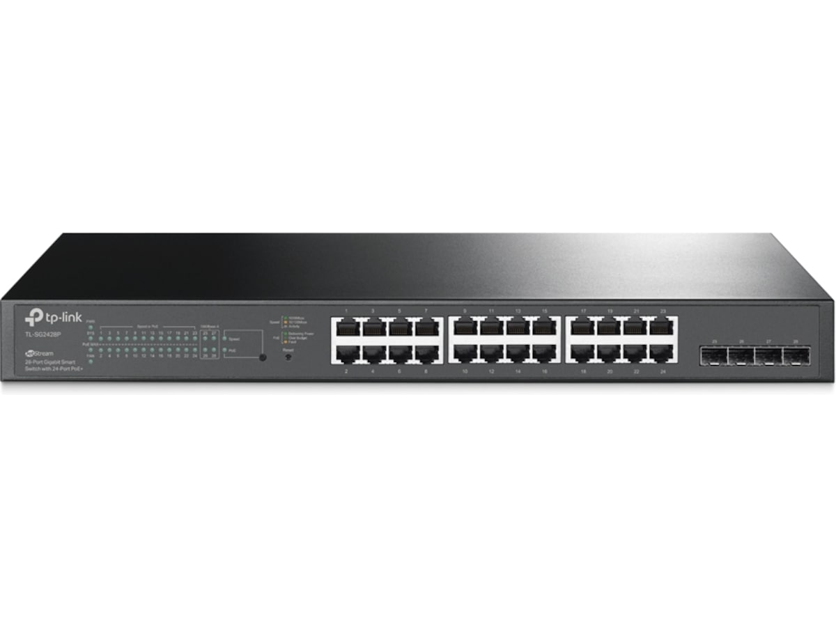 TP-Link TL-SG2428P PoE+ Switch 28P Switchar
