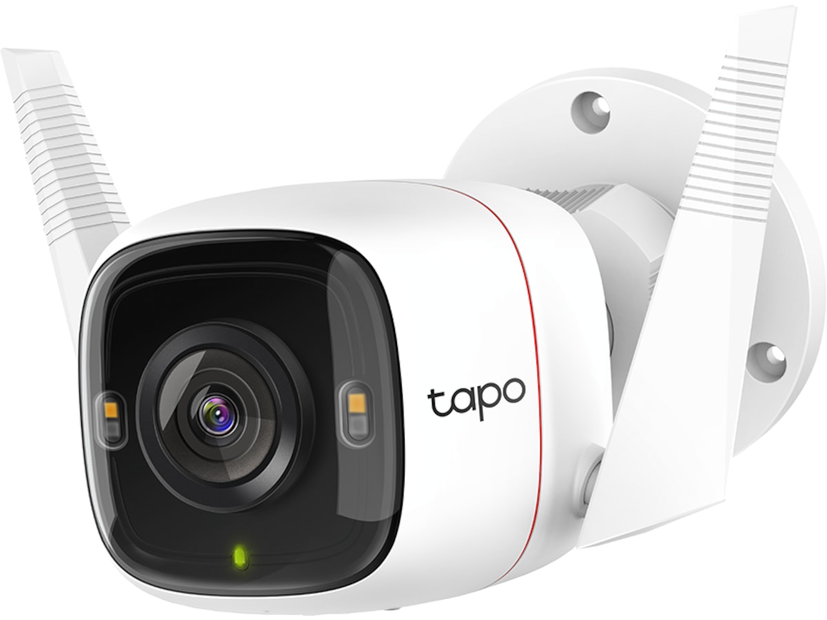 TP-Link Tapo C320WS 2K WiFi Camera Outdoor (vit) Övervakningskamera