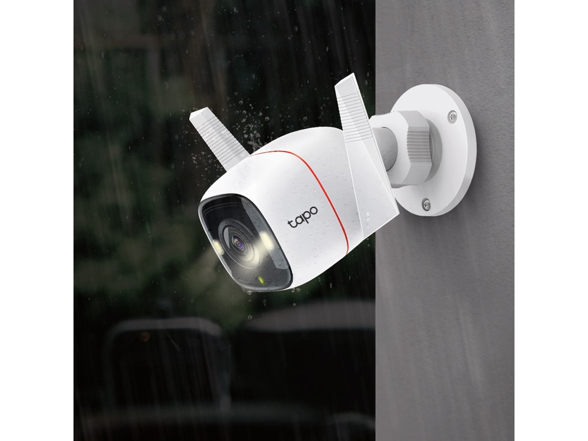 TP-Link Tapo C320WS 2K WiFi Camera Outdoor (vit) Övervakningskamera