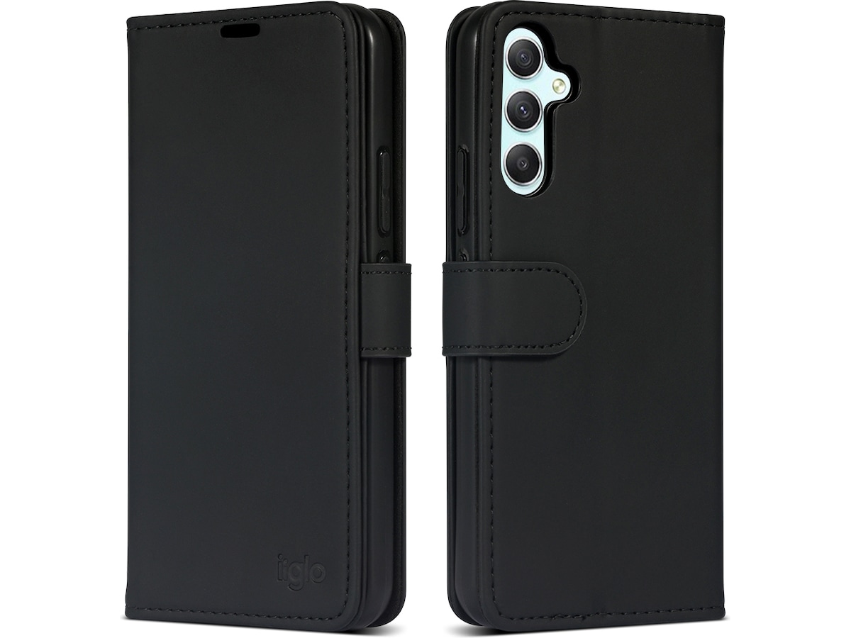 iiglo Galaxy A34 5G Plånboksfodral (svart) Skydd