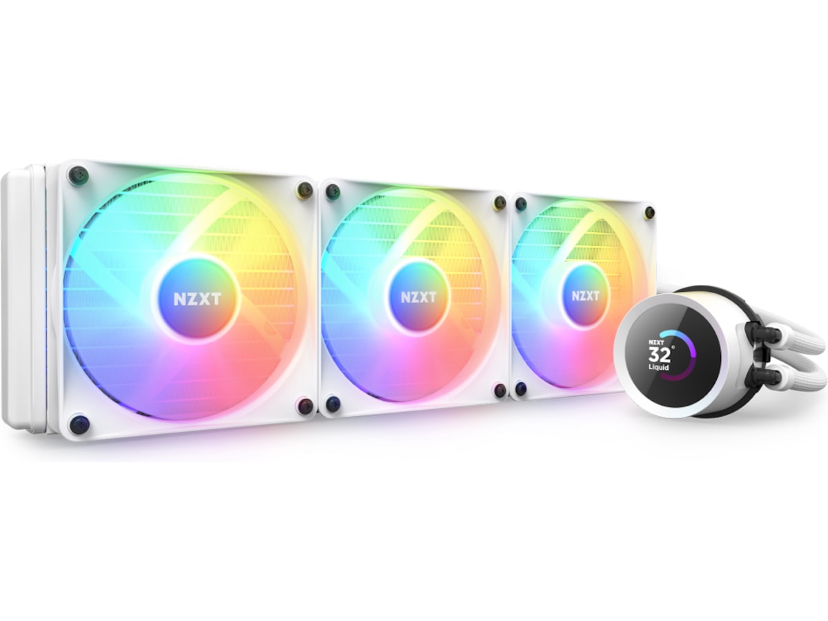 NZXT Kraken 360 RGB CPU Kylare (vit) CPU - Vattenkylning