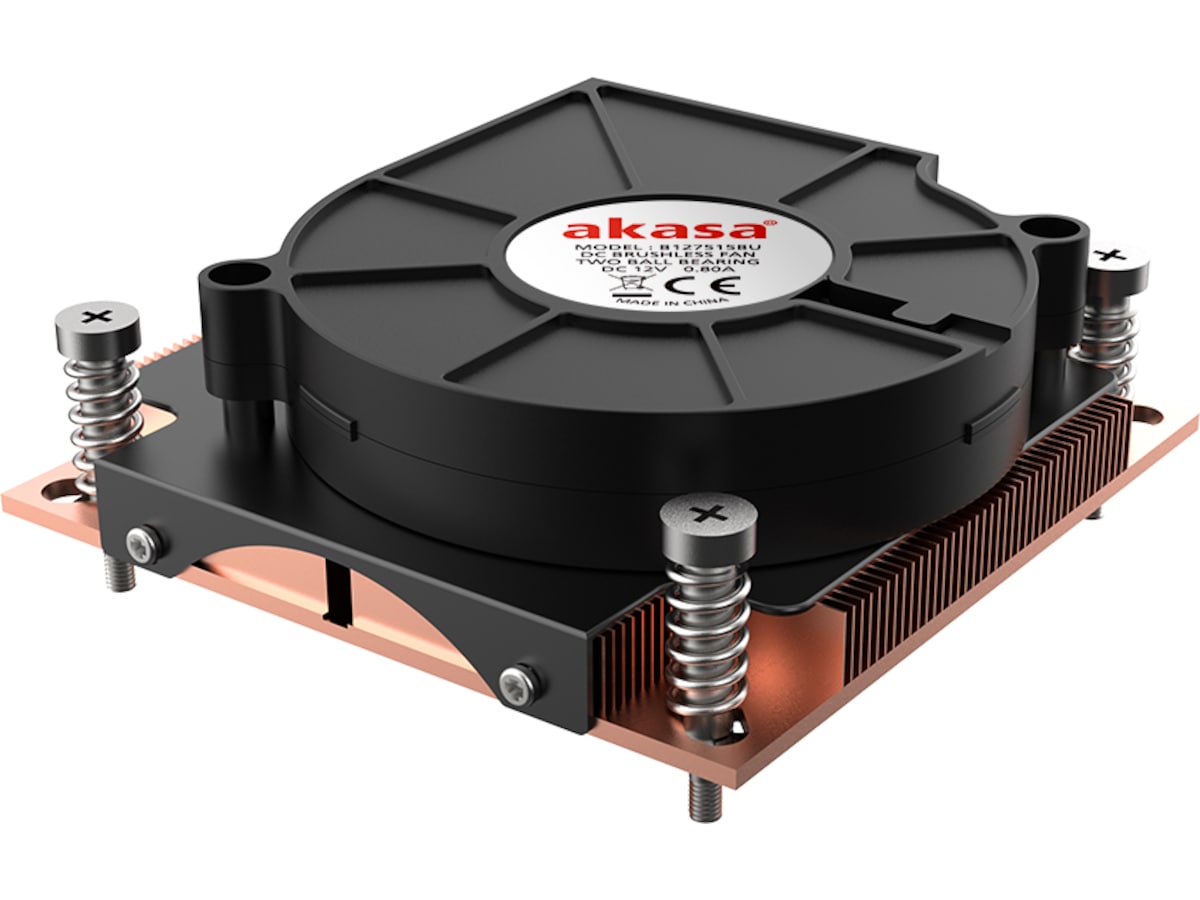 Akasa Intel Low Profile CPU Kylare CPU - Luftkylning