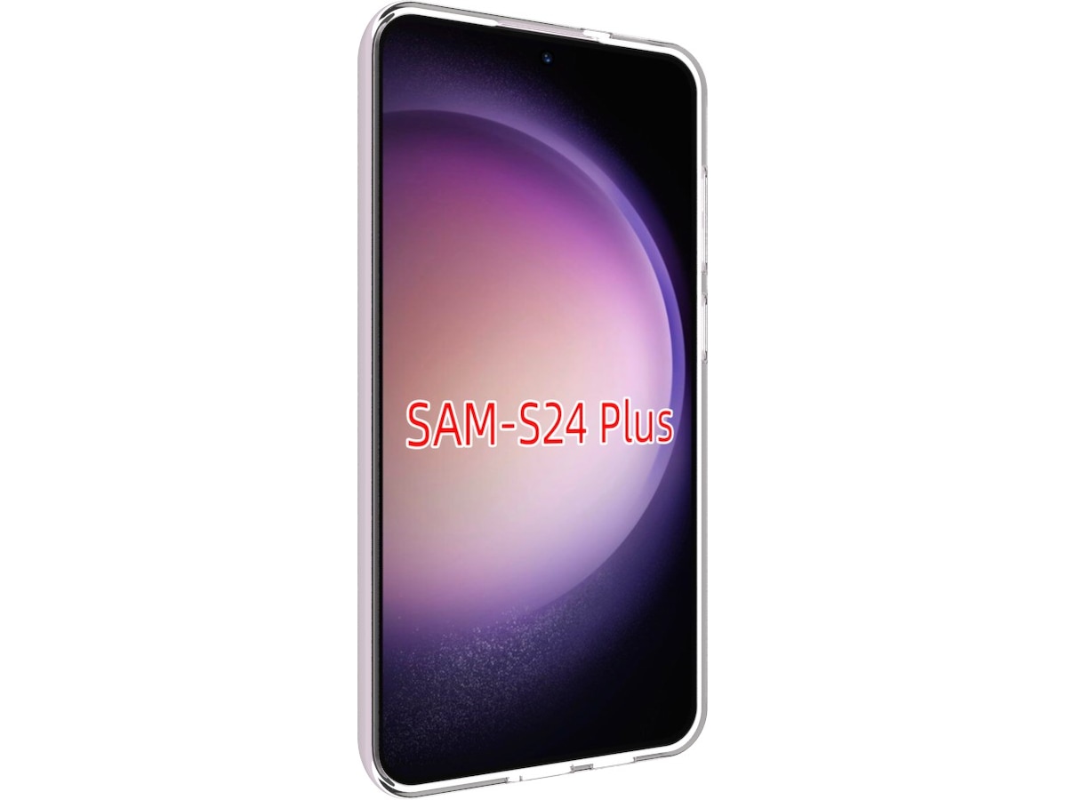 iiglo Galaxy S24+ Silikonskydd (transparent) Skydd