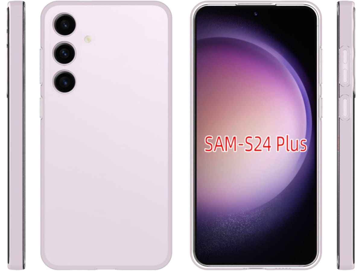 iiglo Galaxy S24+ Silikonskydd (transparent) Skydd