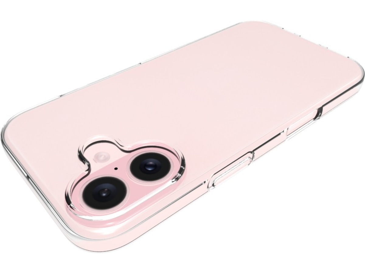 iiglo iPhone 16 Silikonskal (transparent) Skydd
