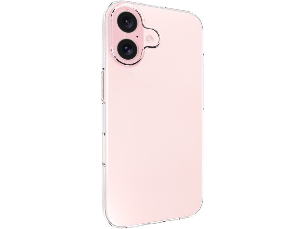 iiglo iPhone 16 Silikonskal (transparent) Skydd