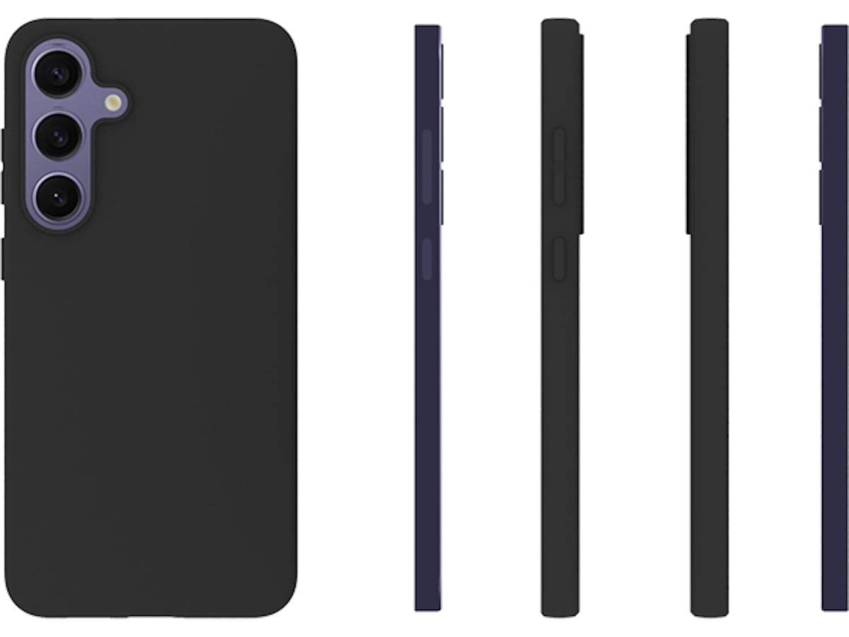 iiglo Galaxy S25+ Silikonskal (svart) Skydd