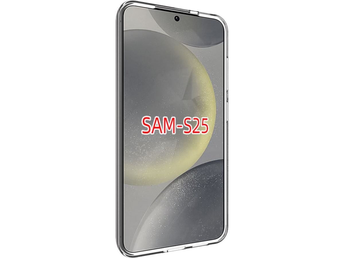 iiglo Galaxy S25 Silikonskal (transparent) Skydd