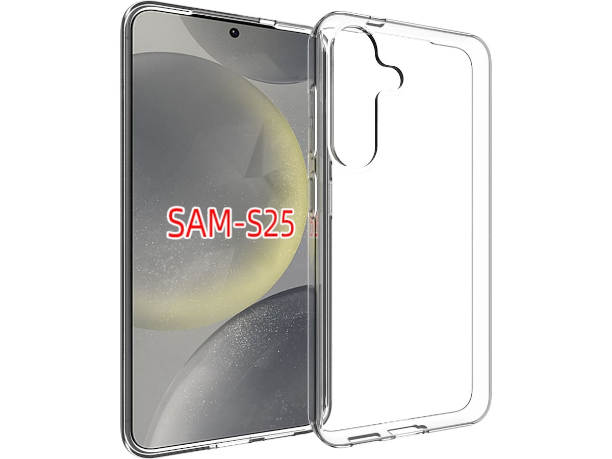 iiglo Galaxy S25 Silikonskal (transparent) Skydd