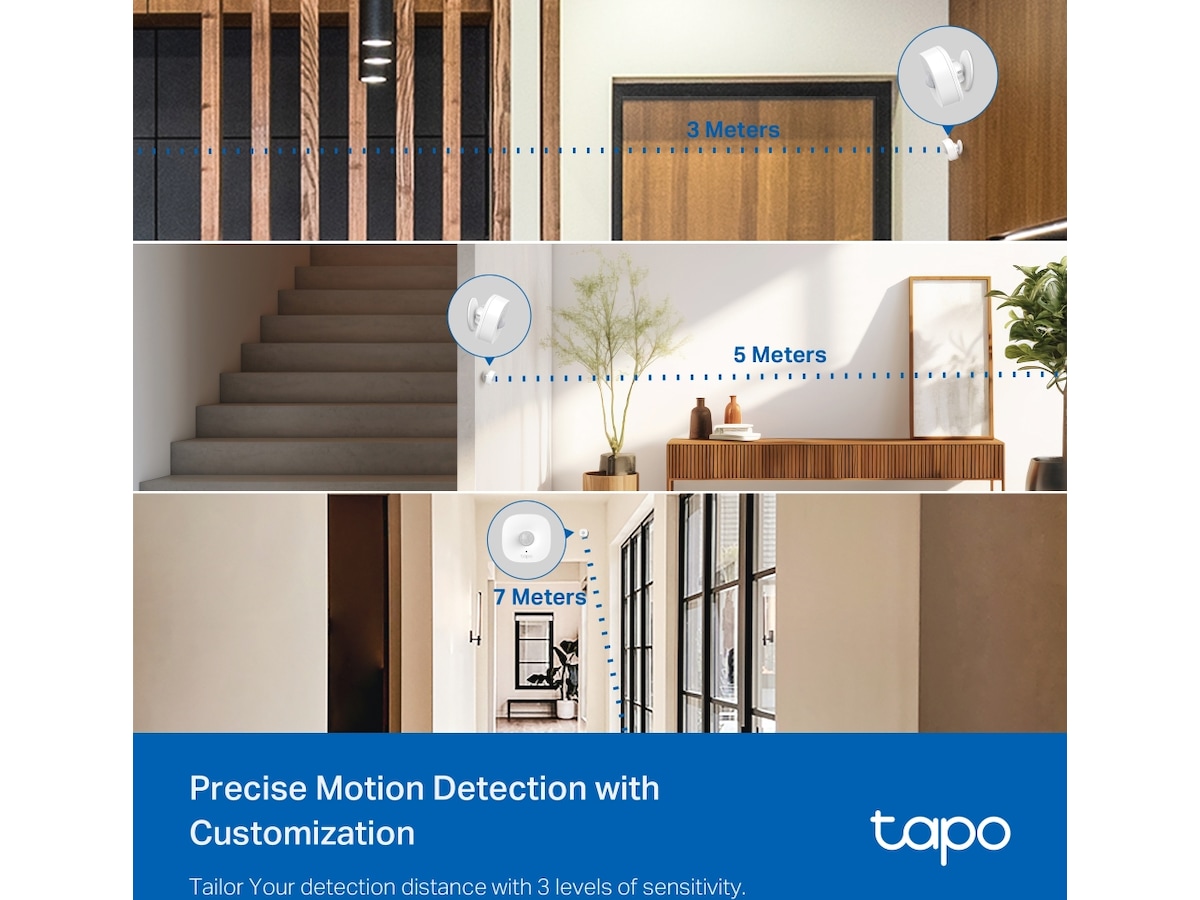 Tapo T100 V1.2 Smart rörelsesensor Sensorer