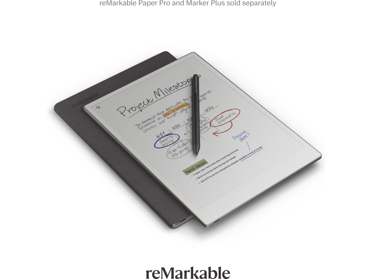 reMarkable Paper Pro Book Folio (basalt) Digitala anteckningsblock och tillbehör