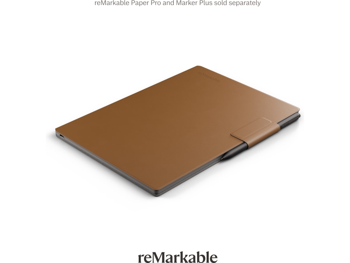 reMarkable Paper Pro Book Folio (brun) Digitala anteckningsblock och tillbehör