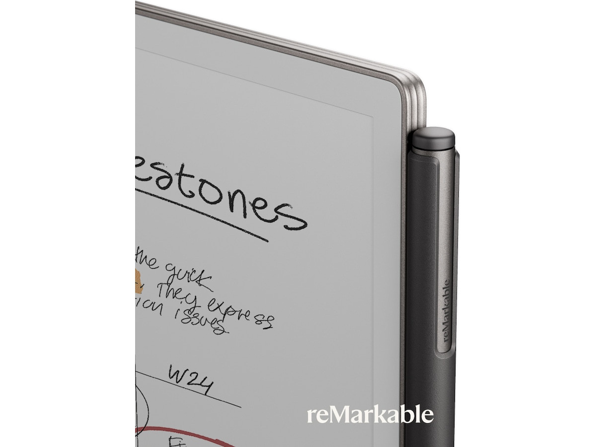 reMarkable Paper Pro 11,8" 64GB inkl. Marker Plus och Book Folio (basalt) Digitala anteckningsblock och tillbehör