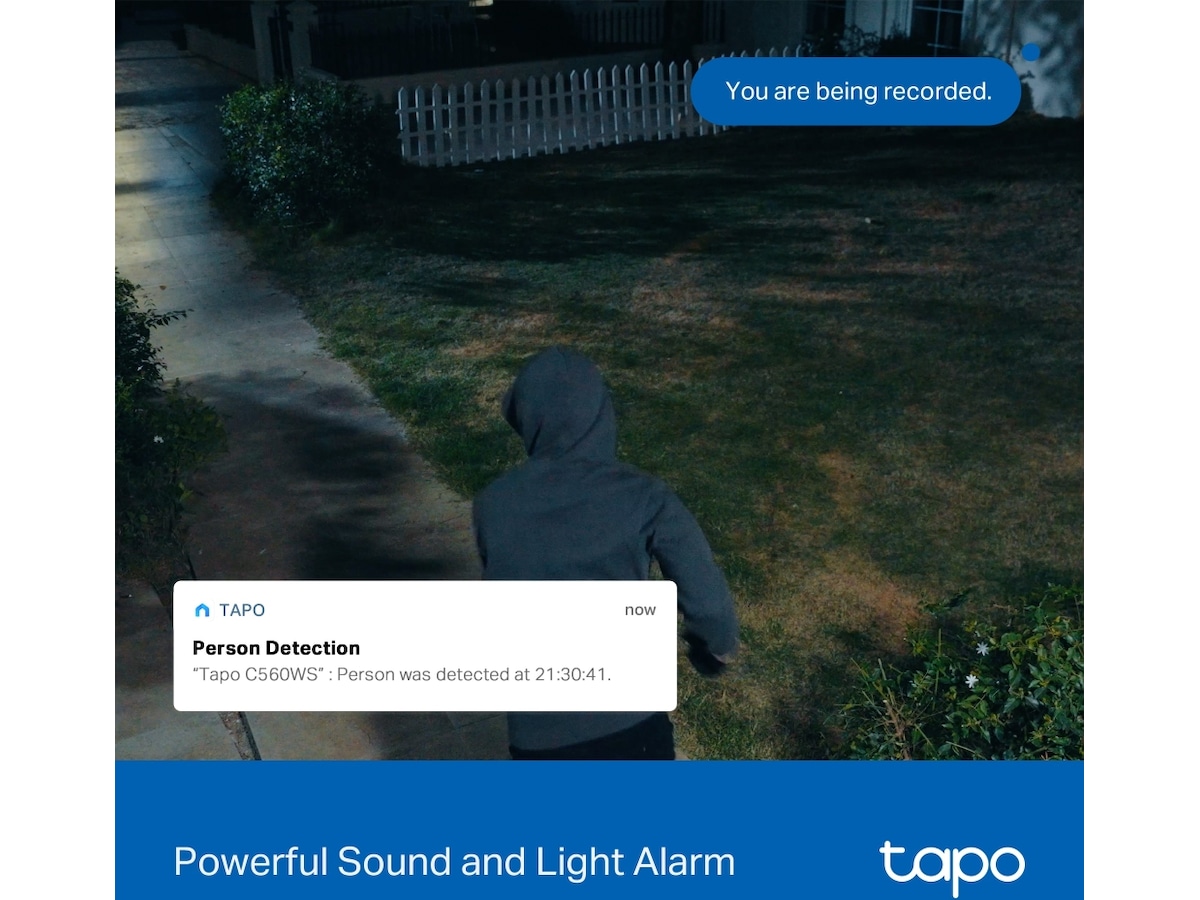 TP-Link Tapo C560WS 4K utomhusövervakningskamera Övervakningskamera