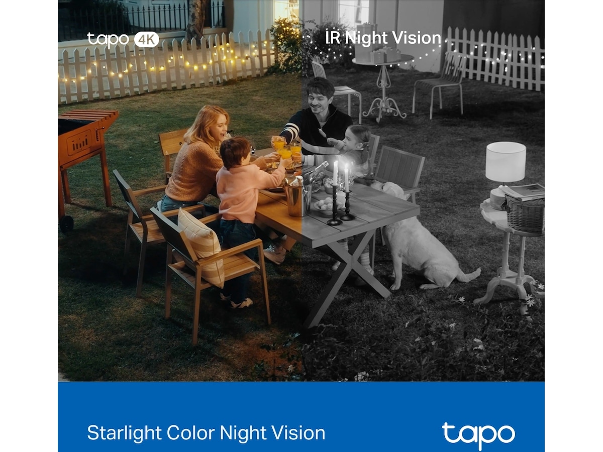 TP-Link Tapo C560WS 4K utomhusövervakningskamera Övervakningskamera