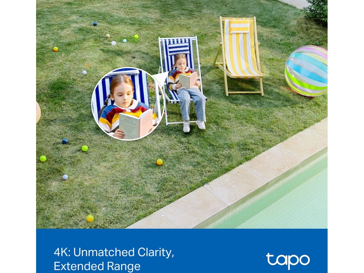 TP-Link Tapo C560WS 4K utomhusövervakningskamera Övervakningskamera