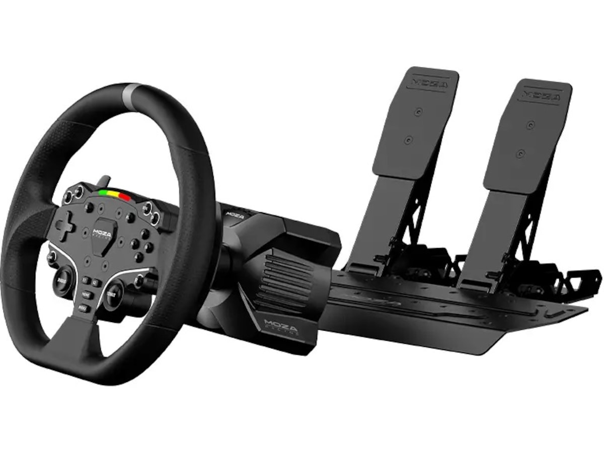 MOZA R3 Racing Simulator Bundle för PC Ratt & pedaler