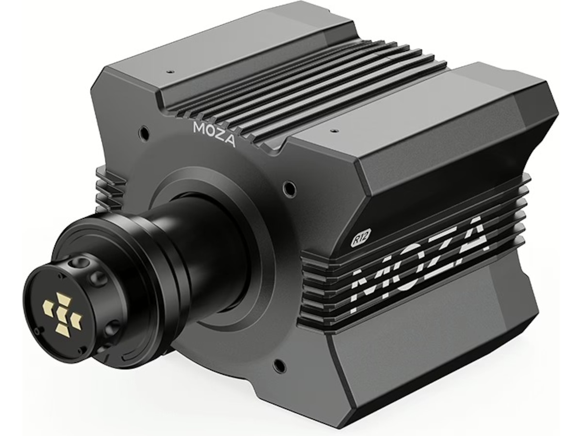 MOZA R12 V2 Direct Drive Wheelbase Ratt & pedaler