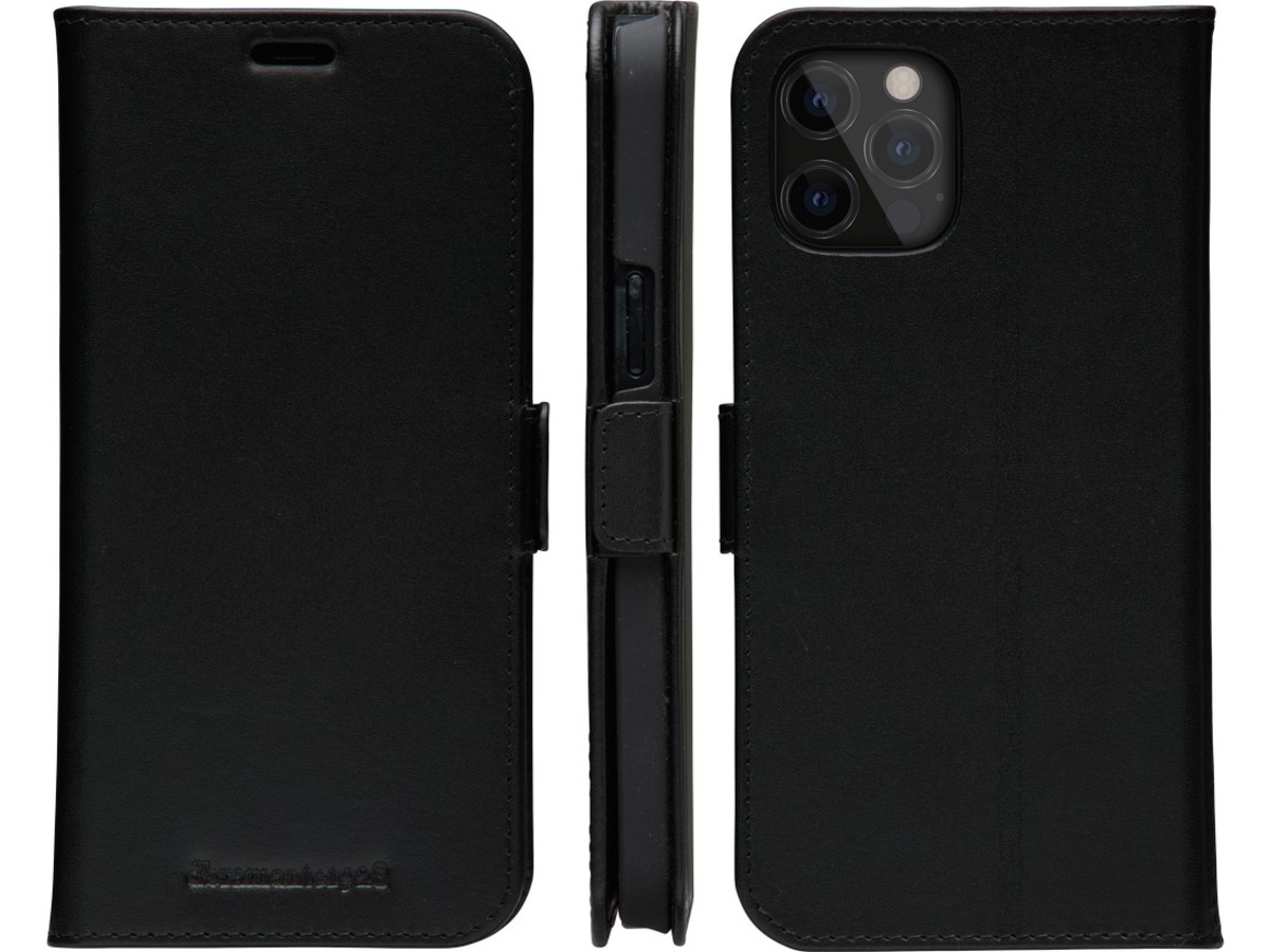 iPhone 12 /12 Pro Copenhagen Slim plånboksfodral från dbramante1928 - svart Skydd iPhone 12 /12 Pro Copenhagen Slim plånboksfodral från dbramante1928 - svart Skydd