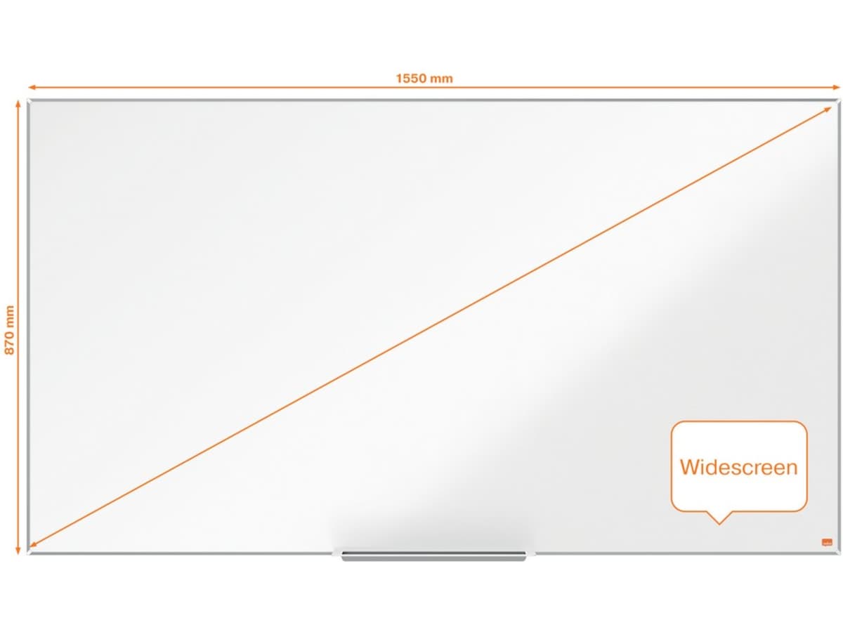 Nobo Whiteboard Impression Pro Widescreen 70" Nano Clean magnetisk tavla Whiteboards