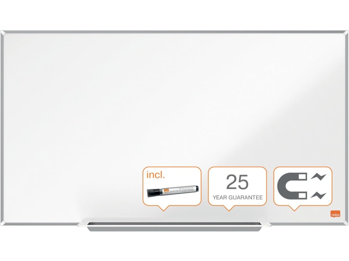 Nobo Whiteboard Impression Pro Widescreen 32" emaljerad magnetisk tavla Whiteboards