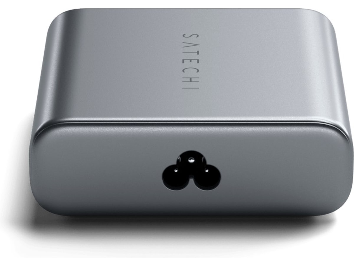 Satechi GaN 6Port 200W Laddstation (space gray) Mobilladdare