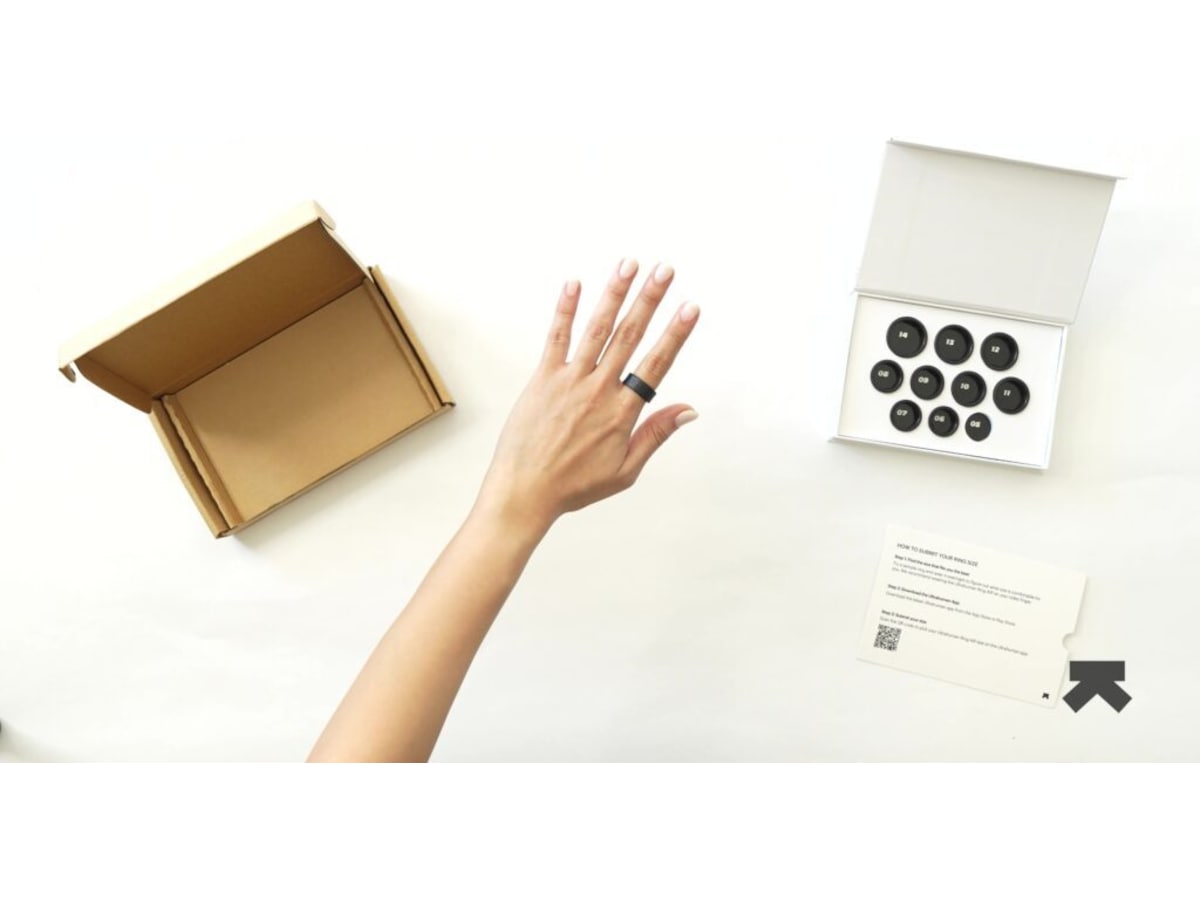 Ultrahuman Ring Air Sizing Kit Pulsmätare