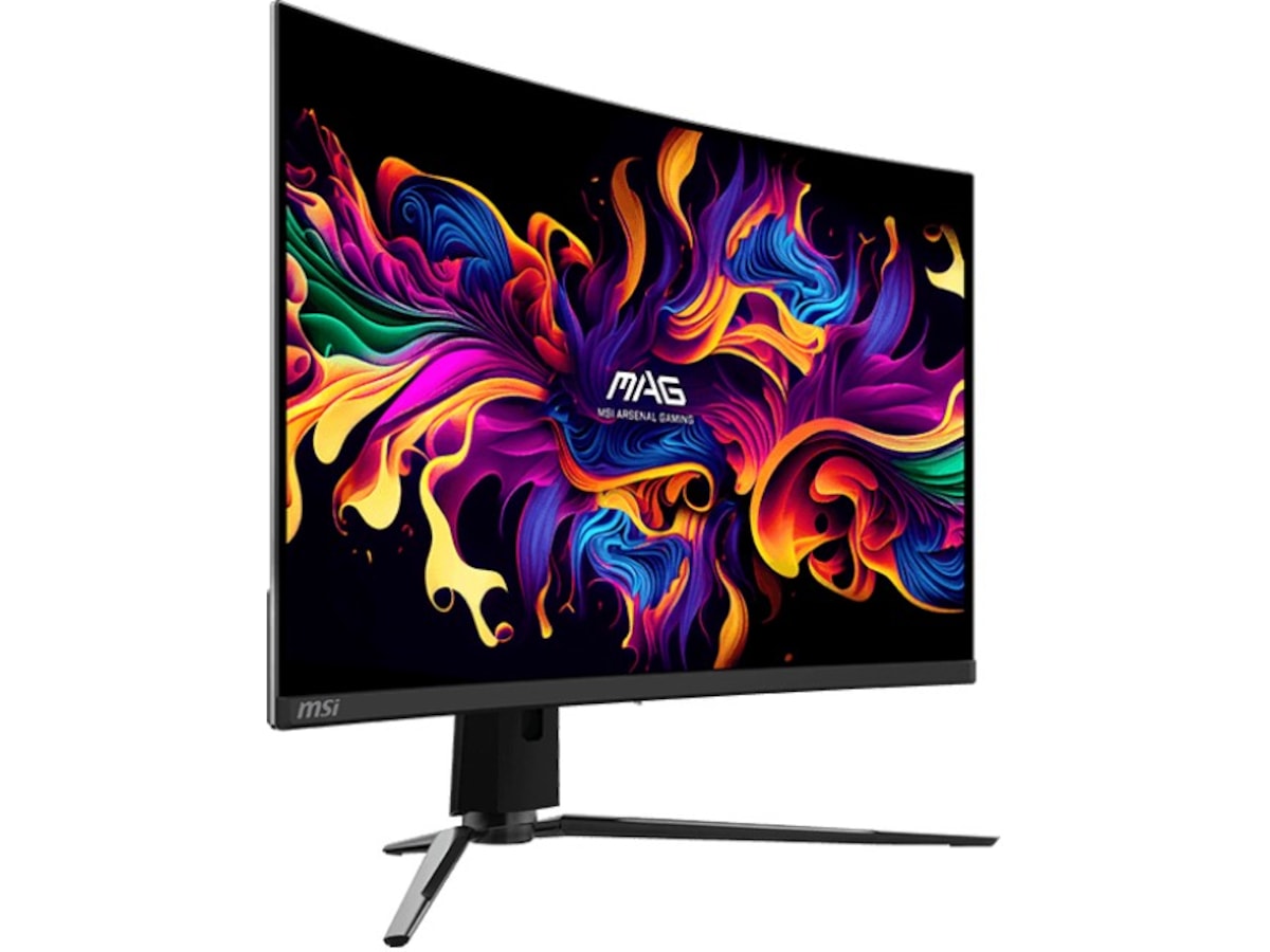 MSI 32" 4K curved gamingskärm MAG 321CUP QD-OLED Datorskärm